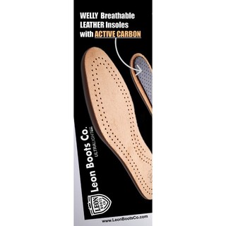 Welly Leather Anti-Odour Insoles