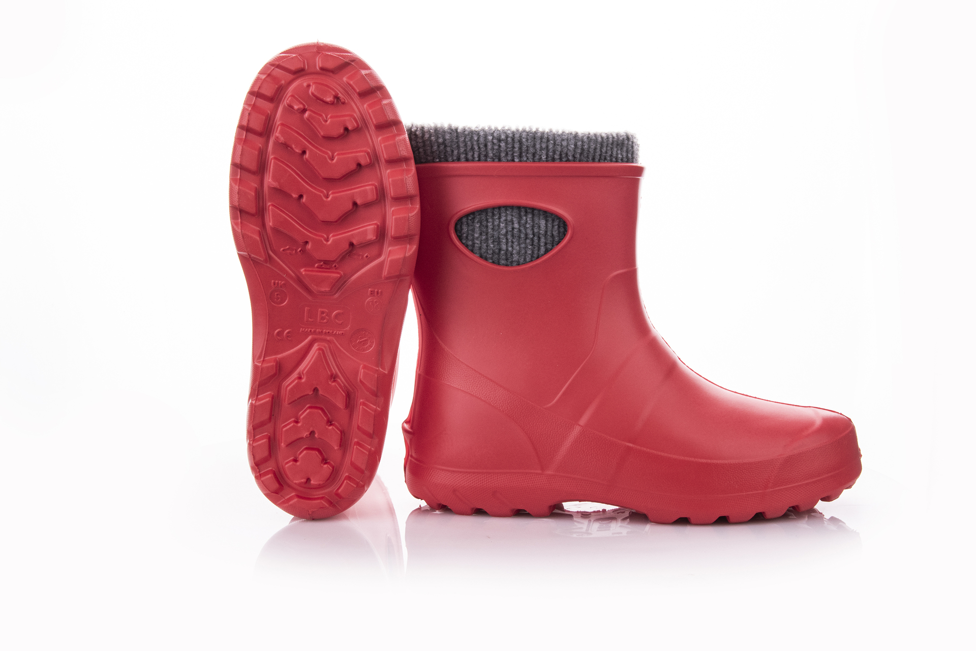 ULTRALIGHT Ankle Boots Ladies Red